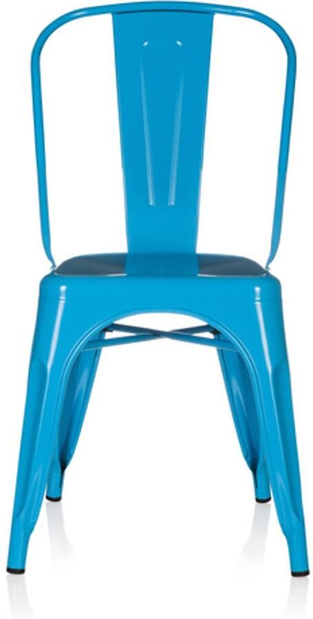 Hjh office Vergaderstoel Metaal Lichtblauw Vantaggio Comfort