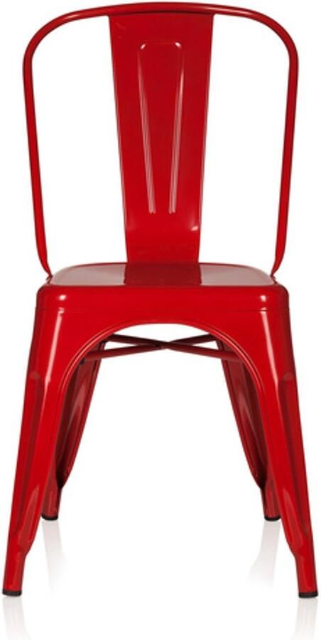 Hjh office Vergaderstoel Metaal Rood Vantaggio Comfort