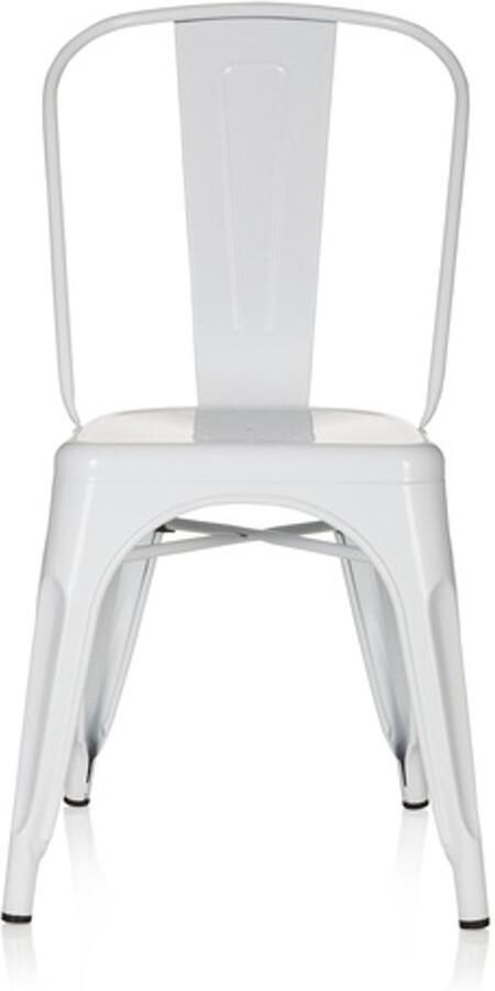 Hjh office Vergaderstoel Metaal Wit Vantaggio Comfort