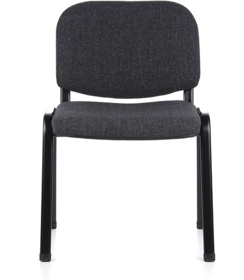 Hjh office Vergaderstoel Polyester Grafiet 4 Stuks Per Pakket Ergonomisch - Foto 2