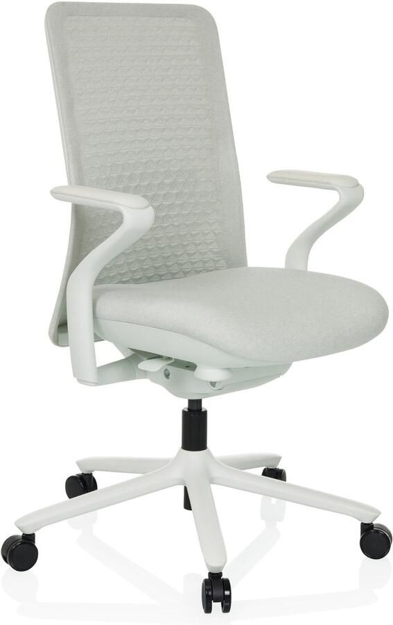 Hjh office VERVIO iF DESIGN AWARD High end bureaustoel Lichtgrijs