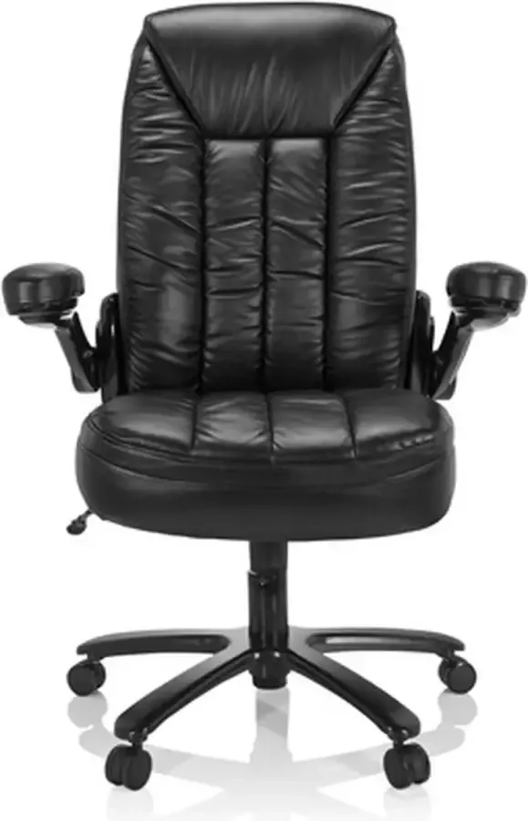 Hjh office INSTRUCTOR III kunstleder XXL bureaustoel Zwart