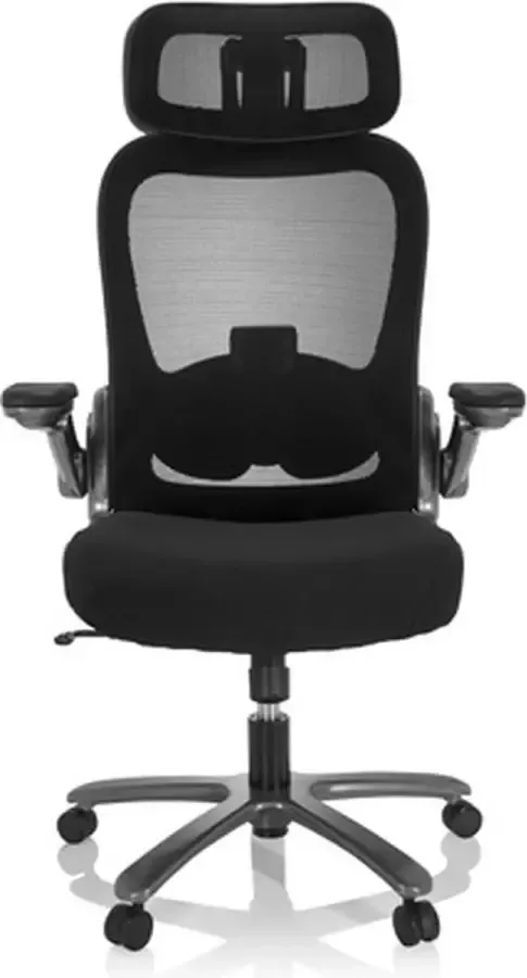 Hjh office INSTRUCTOR T I PRO stof netstof XXL bureaustoel Zwart
