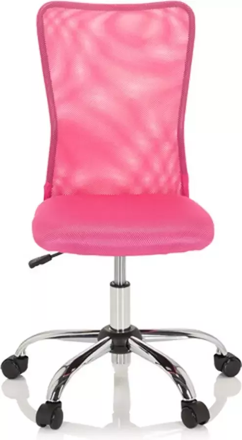Hjh office KIDDY NET I Kinder bureaustoel Roze