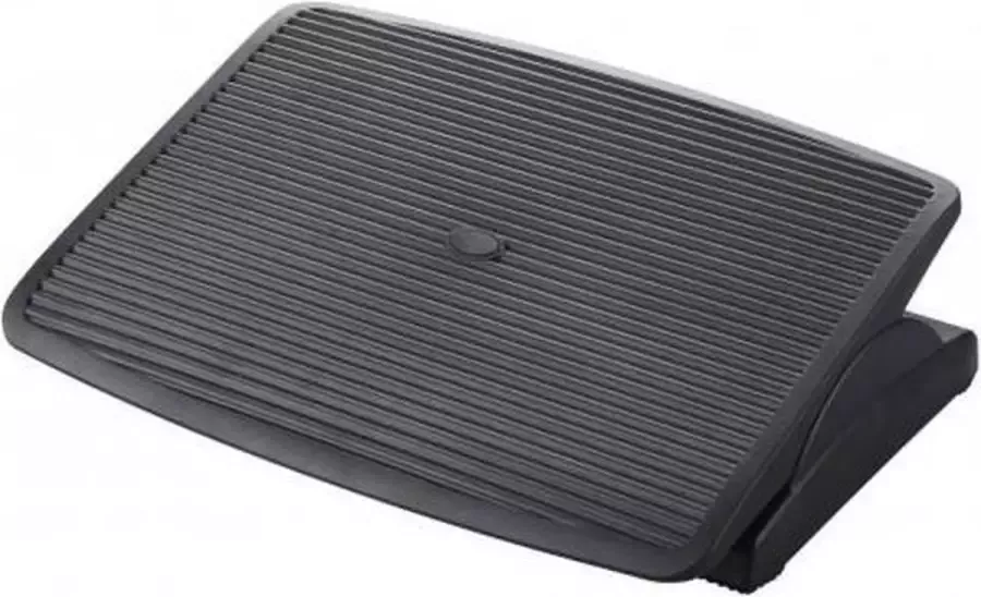 Hjh office Piedina Stripe Voetensteun In hoek en hoogte verstelbaar Zwart