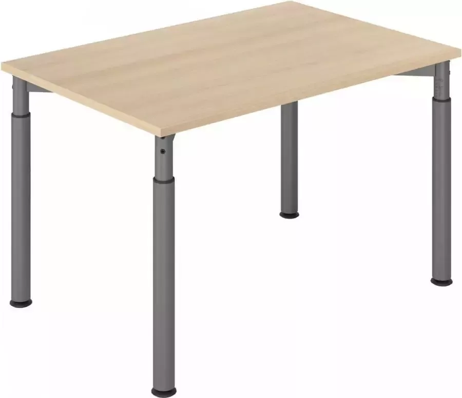 Hjh OFFICE PRO Bureau In Hoogte Verstelbaar Meerkleurig Yama 12 G 120x80 - Foto 2