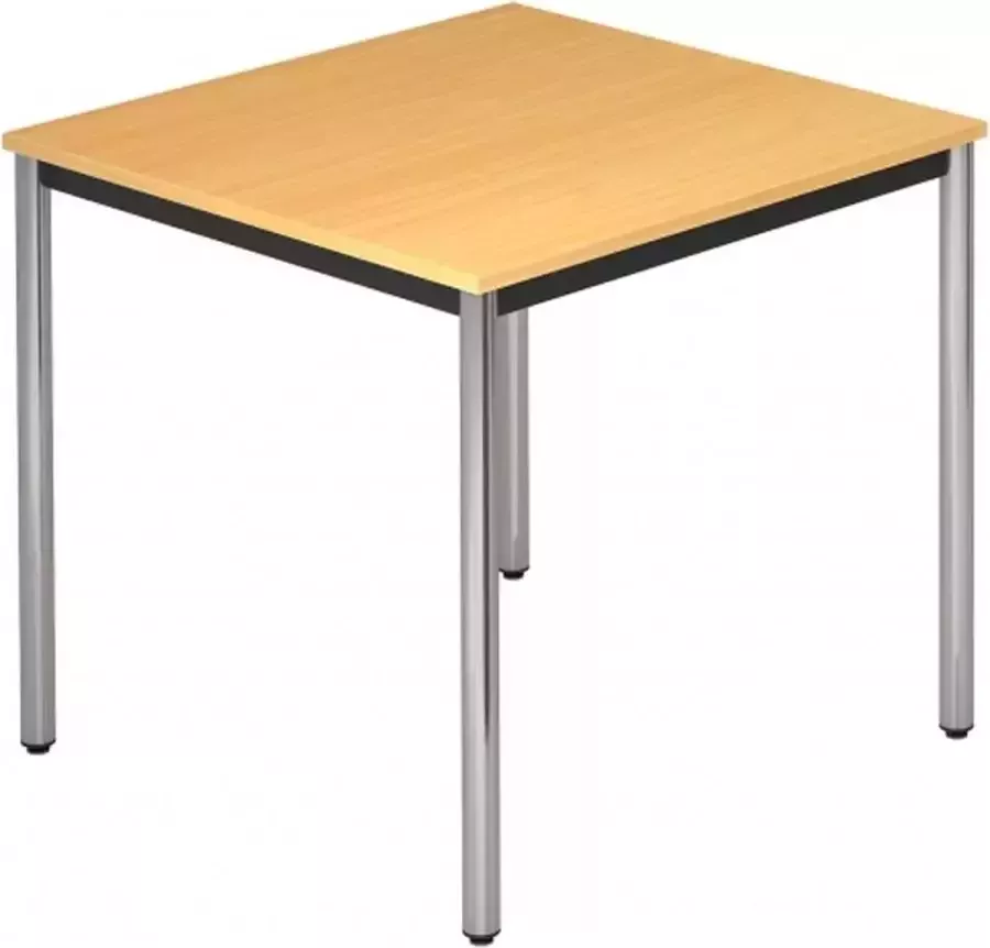 Hjh OFFICE PRO Doran Dr08 C Beuken Chroom