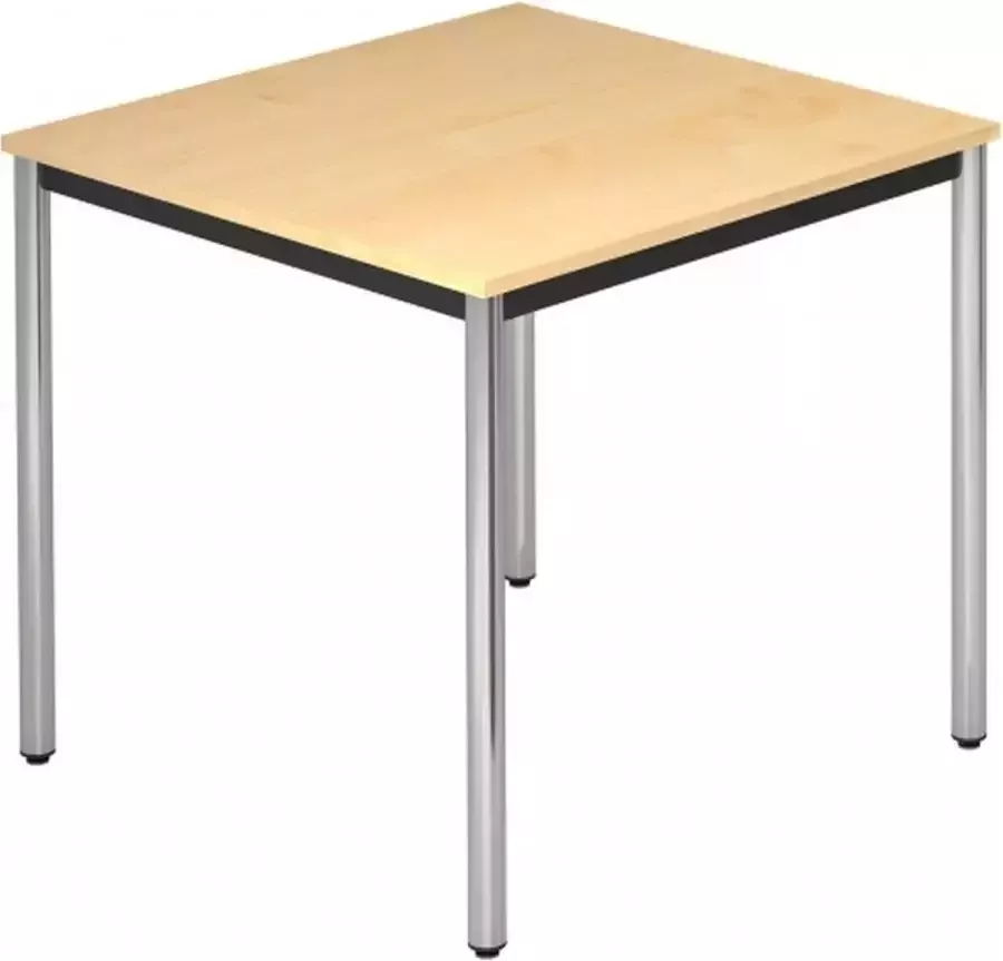 Hjh OFFICE PRO Doran Dr08 C Esdoorn Chroom