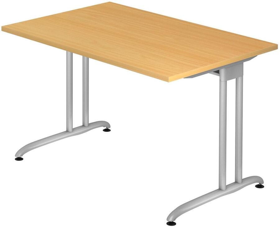 Hjh OFFICE PRO Bureau Esdoorn Bela 12 S Melamine-gecoate Spaanplaat