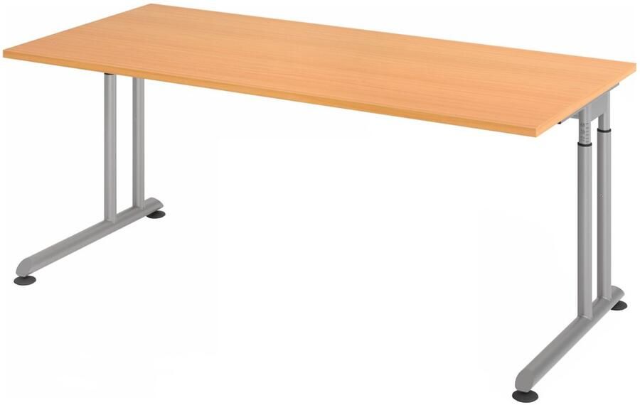 Hjh OFFICE PRO Bureau In Hoogte Verstelbaar Meerkleurig Zeno 19 S 180x80