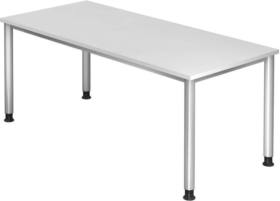 Hjh OFFICE PRO Bureau In Hoogte Verstelbaar Wit Hilo 19 S