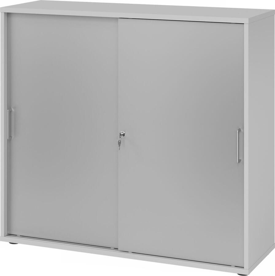 Hjh OFFICE PRO Hoogte van de map 3 OH Grijs Grijs Schuifwandkast
