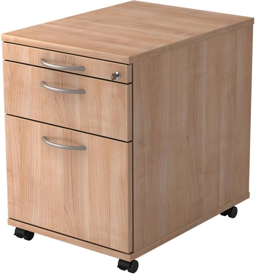 Hjh OFFICE PRO Ladeblok Walnoot 42 8 x 58 x 59 cm Signa Ac20 BM