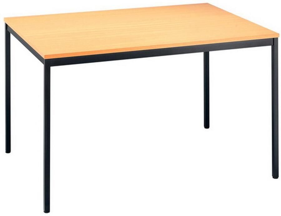 Hjh OFFICE PRO Vektor 6 Beuk Zwart Melamine spaanplaat DIN 68765 Emissieklasse E1
