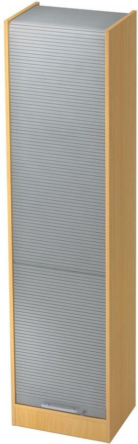 Hjh OFFICE PRO Wandkast Beuken Zilver 50 x 40 x 200 4 cm Signa R50 RE