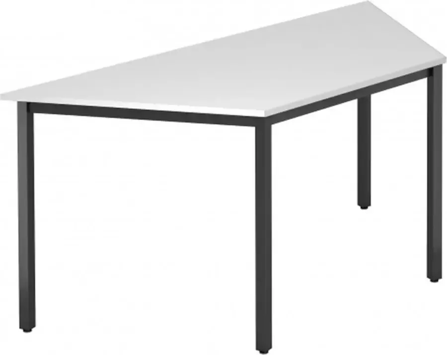 Hjh OFFICE PRO Vergadertafel Wit 160 x 69 cm Doran Dqtr D