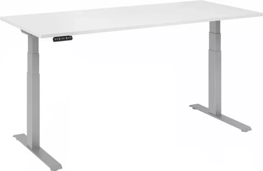 Hjh OFFICE PRO XDKB 19 S Bureau Wit 180 x 80 Tafelhoogte I Elektrisch in hoogte verstelbaar - Foto 2