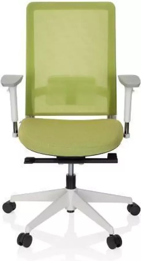 Hjh office Pure White Professionele bureaustoel Groen stof netstof