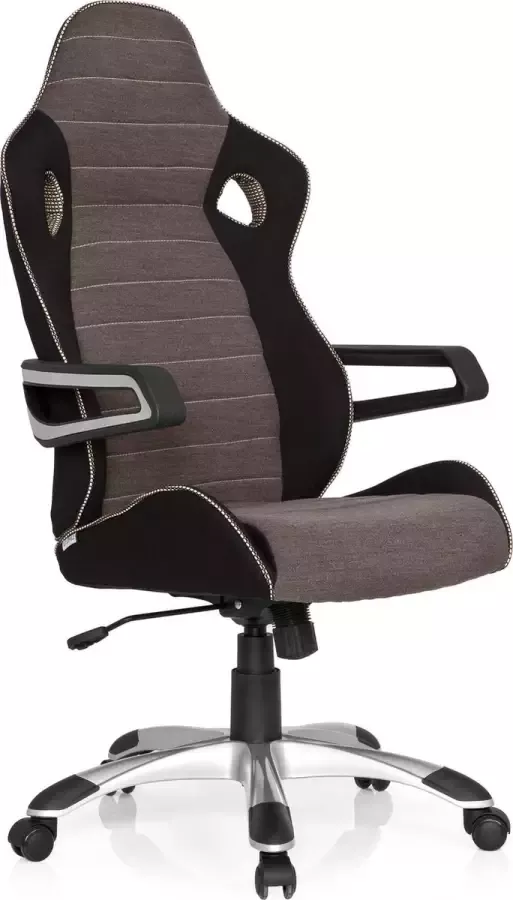 Hjh office Racer Pro IV Bureaustoel Zwart beige grijs
