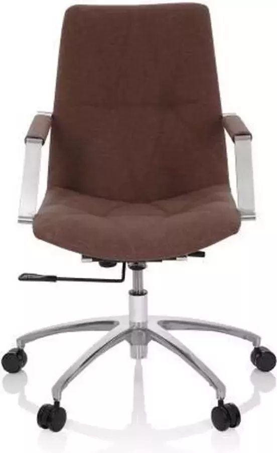 Hjh office Saranto II Thuisgebruik bureaustoel Midden bruin Stof