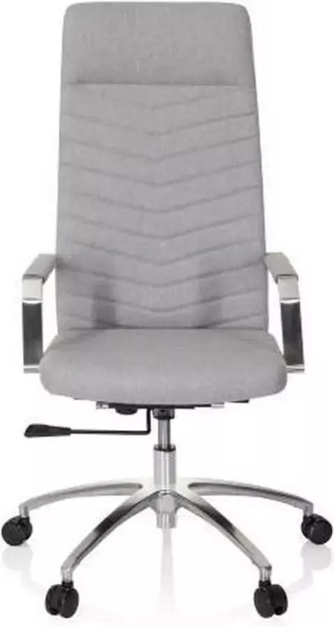 Hjh office Saranto Plus Thuisgebruik bureaustoel Lichtgrijs Stof