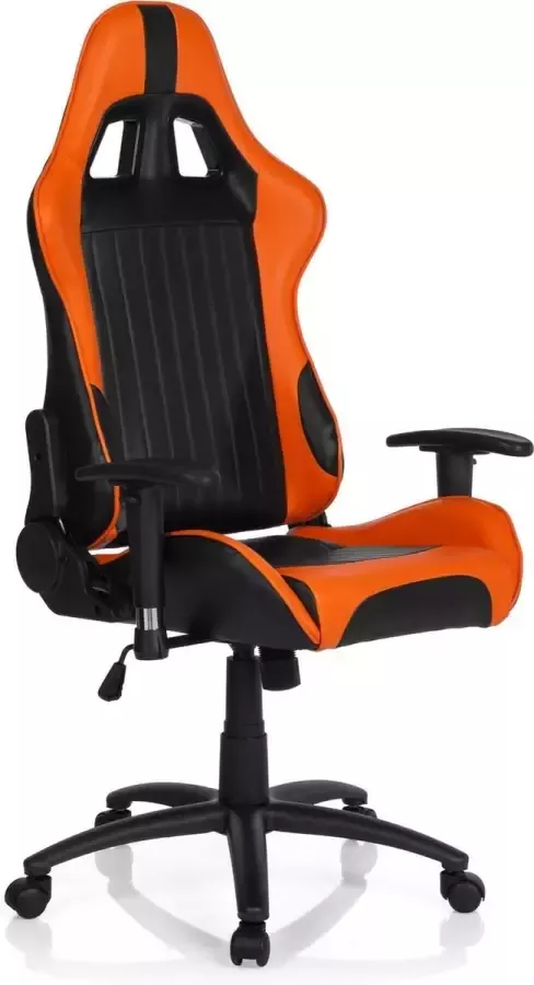 Hjh office Spielberg II Bureaustoel Kunstleder Zwart oranje