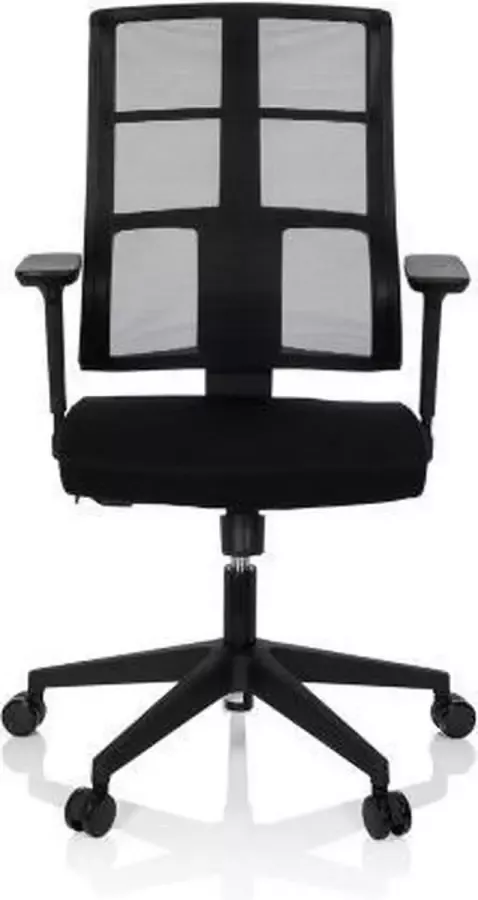 Hjh office Spinio Professionele bureaustoel Zwart stof netstof