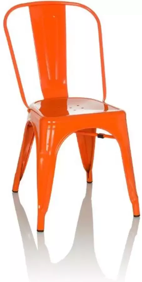 Hjh office VANTAGGIO COMFORT Vergaderstoel bezoekerstoel Oranje