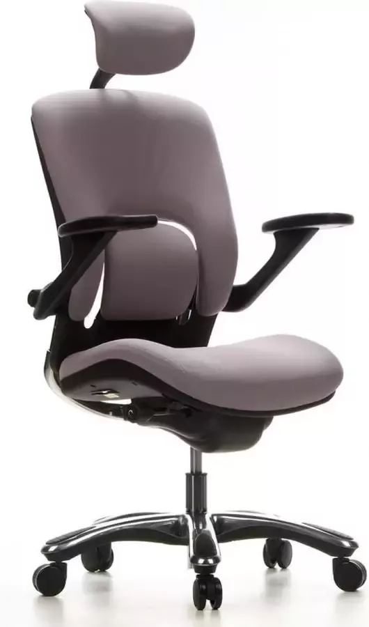 Hjh office Vapor Lux Bureaustoel Grijs