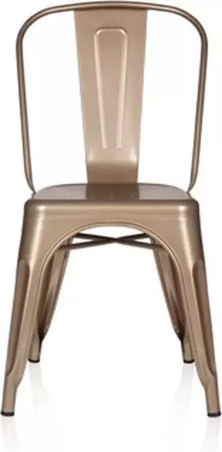 Hjh office Vergaderstoel Metaal Champagne Vantaggio Comfort
