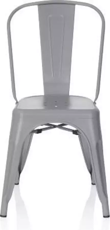 Hjh office Vergaderstoel Metaal Zilvergrijs Vantaggio Brush