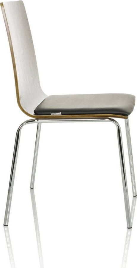 Hjh office Vergaderstoel Bezoekerstoel Peria Walnoot