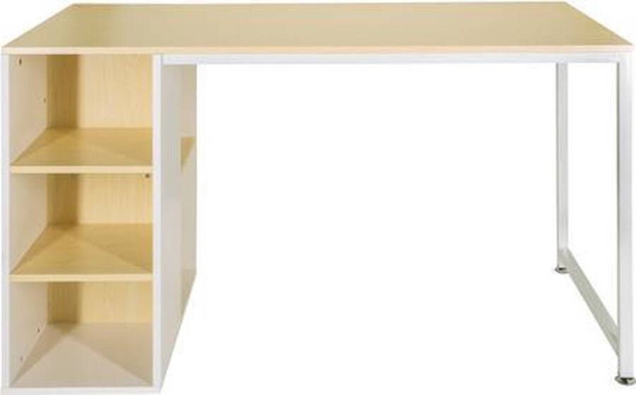 hjh office WORKSPACE H II 120x60 Bureau Wit eik