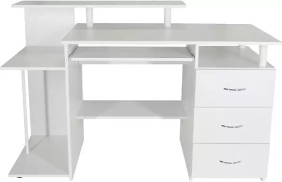 Hjh office WORKSPACE H IV 137x60 Bureau Wit