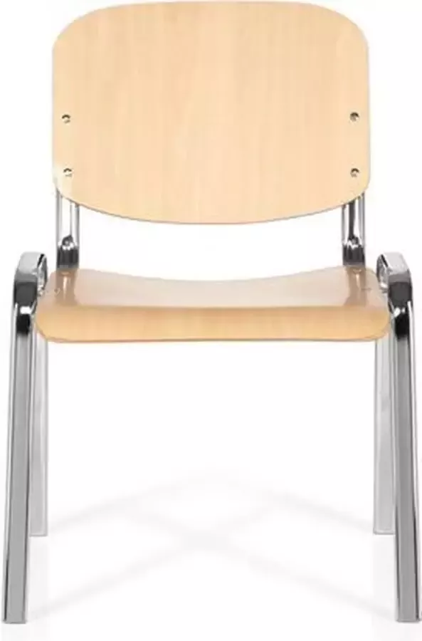 Hjh office XT 600 Vergaderstoel bezoekerstoel Beuken Hout