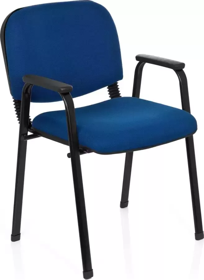 Hjh office XT 650 Bureaustoel Bezoekerstoel vergaderstoel Blauw