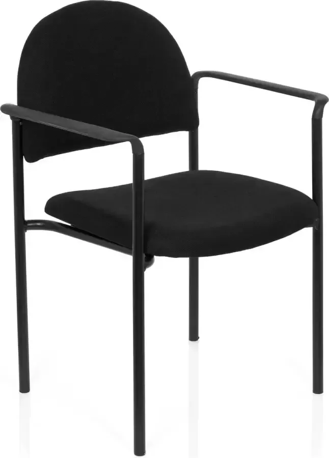 Hjh office XT 700 Bureaustoel Bezoekerstoel vergaderstoel Zwart