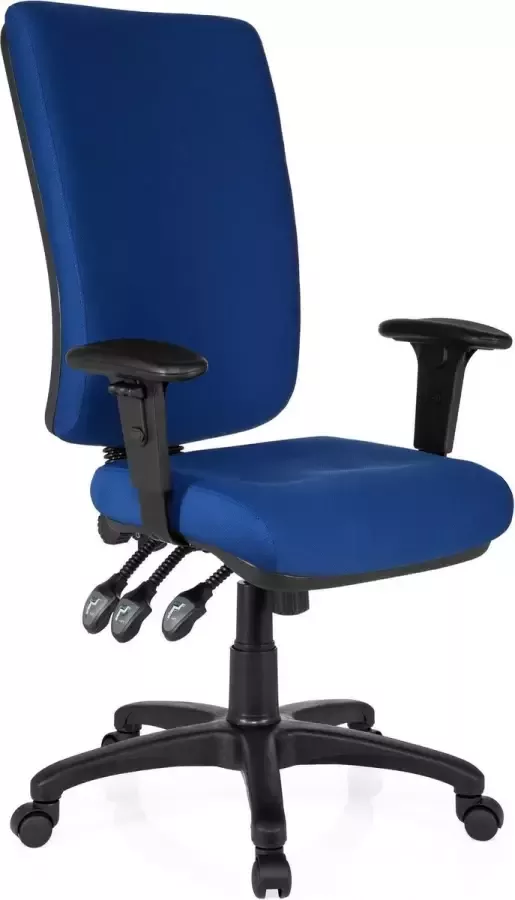 Hjh office Zenit High Bureaustoel Blauw