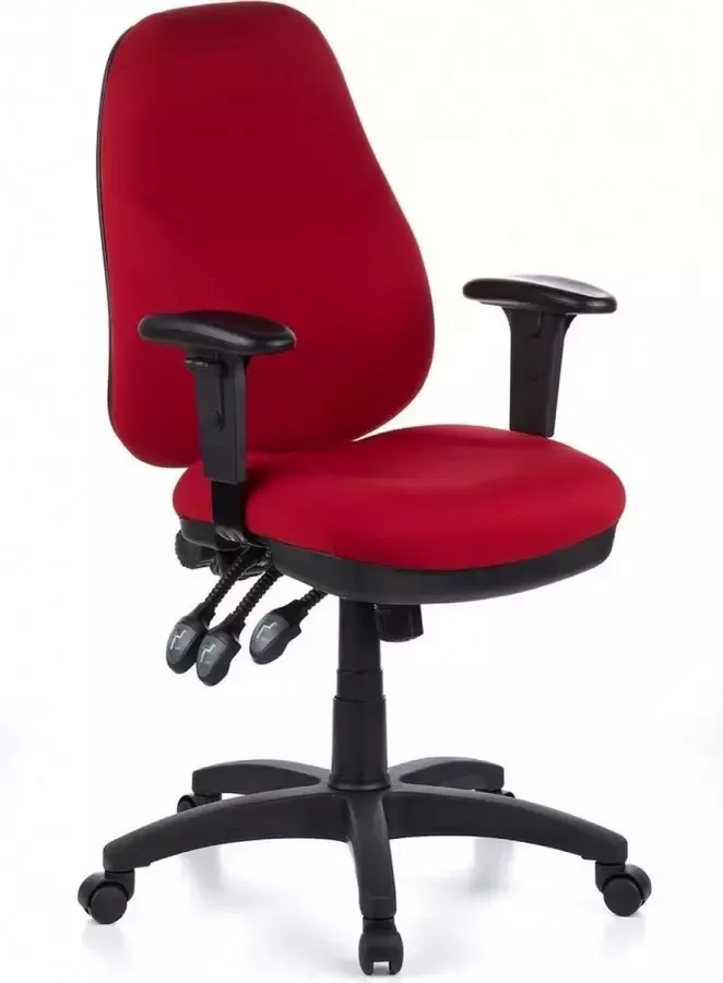 Hjh office Zenit Pro Bureaustoel Stof Rood