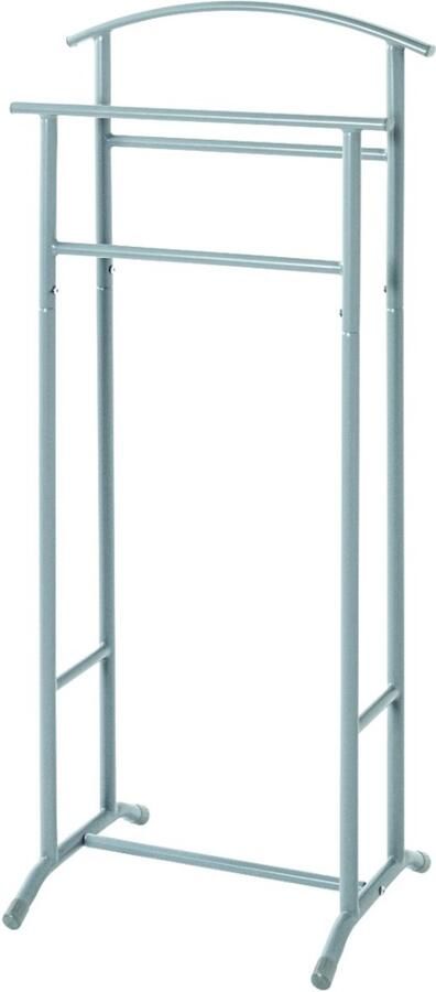 HK-Shop Dressboy – Stalen Kledingstandaard – Modern Grijs – Gepoedercoat – Breed 48 cm – Hoogte 107 cm – Stevig en Stijlvol Design