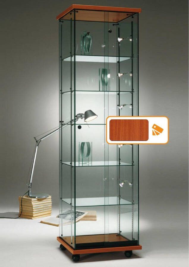 HMG Supplies Vitrine type Floatline Volglas Elegance 5 RVK met led verlichting - Foto 2