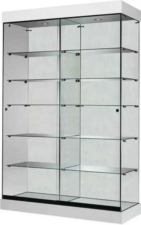 HMG Supplies Vitrine type Floatline volglas Nova 7PVW met led verlichting