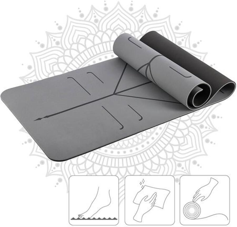 HMS YM10 YOGAMAT GRIJS