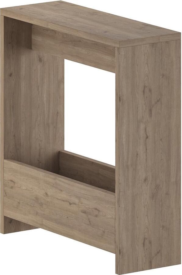 Hocus Picus Bijzettafel met Tijdschriftenrek voor Woonkamer en Kantoor – Meerdere Kleuropties – 55 x 20 x 60 cm Sepet Kleur