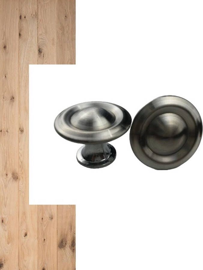 Hoexs Meubelknoppen Kastknoppen rvs inclusief bevestigingsbout 3cm Meubelhandvat Meubeknop Kastknop Industriële Keukengreep Hand Grepen Knop Robuust Deurgreep Staal Metaal Strak Meubelbeslag schuifdeur Handvat Greep - Foto 2