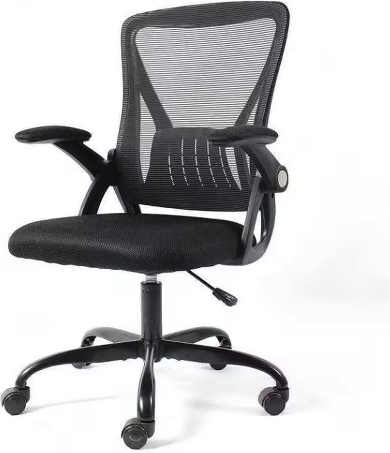 Plaine Ergonomische Bureaustoel Kantoorstoel Bureaustoel voor Volwassenen Office Chair Incl. 3D-opklapbare armleuningen Incl. Kantelfunctie tot 120° Geschikt tot 120KG - Foto 2