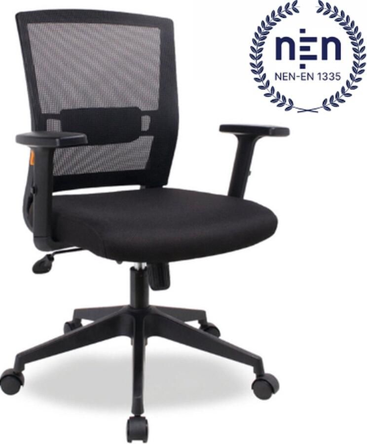 Hofmann Ergonomische bureaustoel – Verstelbare Kantoorstoel Bureaustoelen voor Volwassenen – Office Chair Gamestoel Gaming Stoel Volledig Verstelbaar