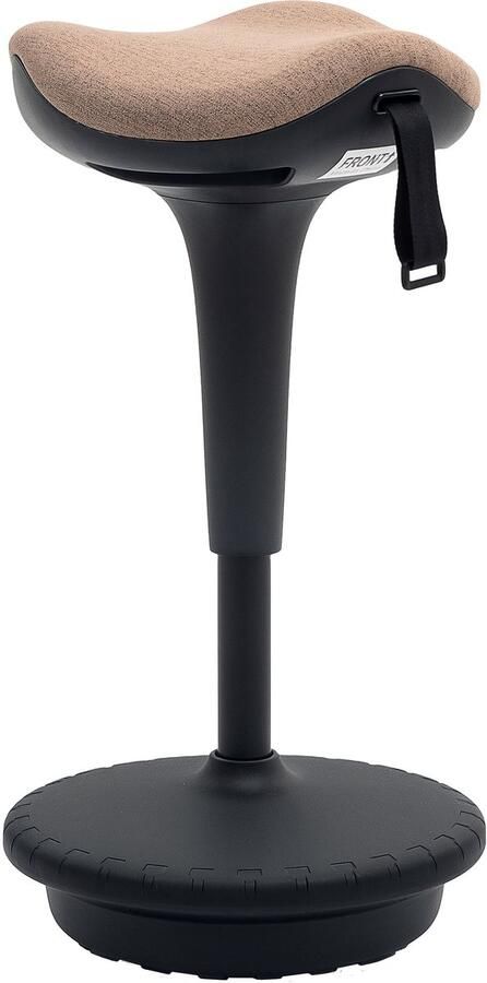 Homcom bureaustoel – belasting 120 kg 34x34x68 5-83 5 cm – bruin