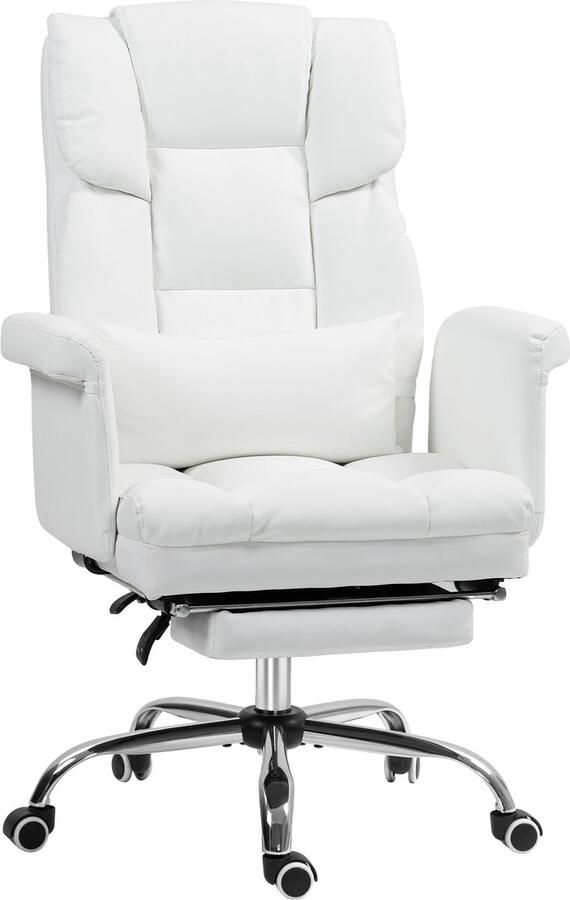 Homcom Bureaustoel Hoogteverstelbaar Kantelbare rugleuning