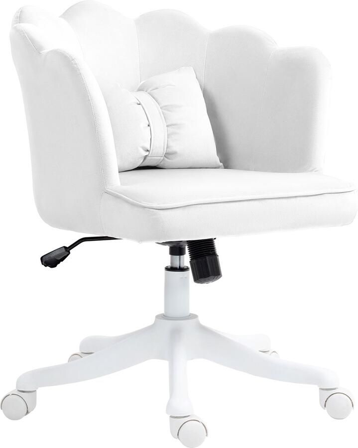 Homcom bureaustoel instelbaar draaibaar met luskussen